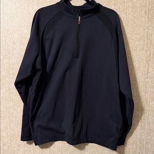 Nike Men's Black Half-Zip Pullover